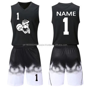 ชุดบาสเก็ตบอลของคุณเองชุดเครื่องแบบบาสเก็ตบอลโพลีเอสเตอร์สไตล์ล่าสุดชุดเครื่องแบบน้ำหนักเบาใส่สบาย - Product Image 6