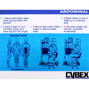 Machine abdominale classique reconditionnée pour l'entraînement de la force du tronc, équipement de gym à domicile - Product Image 3