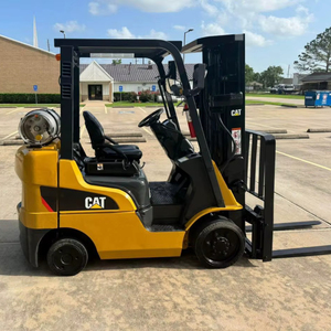 CAT IC PNEUMATIC FORK LIFT GP15N <b>USED</b> FWD - Product Image 1