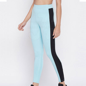 2024 personnalisé nouveaux vêtements de sport femmes taille haute 100% coton Gym entraînement Yoga Leggings respirant - Product Image 3