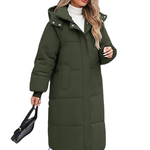 เสื้อแจ็คเก็ตพัฟเฟอร์ผ้าโพลีเอสเตอร์แฟชั่นสำหรับผู้หญิง ผลิตภัณฑ์คุณภาพดี มีกระเป๋า ดีไซน์คลาสสิก - Product Image 1