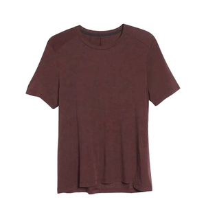 Nueva Camiseta de manga corta de alta calidad para hombre, camiseta de secado rápido sensible de secado rápido de Color sólido para hombre, entrenamiento de gimnasia y correr - Product Image 4