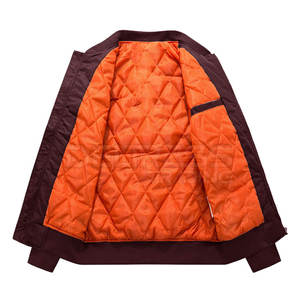 Chaqueta de bombardero de último diseño hecha en poliéster para hombre, chaqueta de bombardero de diferentes colores para exteriores - Product Image 3