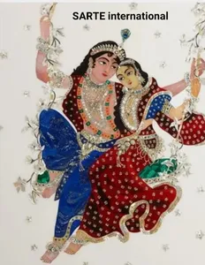 Panneaux muraux de luxe en incrustation de marbre faits à la main mosaïque Art décoratif mur en pierre Design Premium personnalisé maison hôtel intérieur - Product Image 3