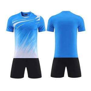 Jersey deportivo de manga corta con diseño personalizado para hombre, uniformes de voleibol transpirables, ropa de voleibol corta impresa por sublimación, estilo de conjunto - Product Image 4