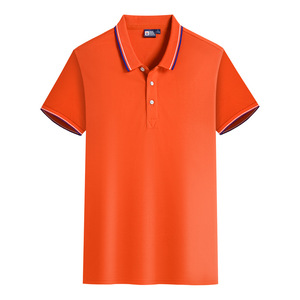 T-shirt à manches courtes avec logo personnalisé OEM, broderie, impression, design, uniforme de classe, vêtements de travail, polo pour team building - Product Image 4