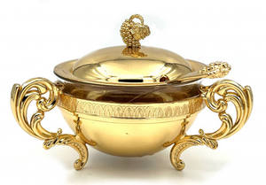 Cuenco de dátiles único para uso en el hogar, Hotel, restaurante, fruta seca, cuenco de chocolate, vajilla, níquel, oro, latón, cuenco de dátiles, uso para Cocina - Product Image 3