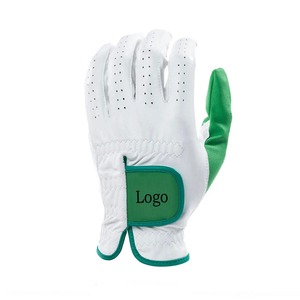 Servicios OEM 2025 Guantes de golf de cuero PU Cabretta de calidad superior de alto impacto Etiqueta privada personalizada Buen precio personalizable - Product Image 1