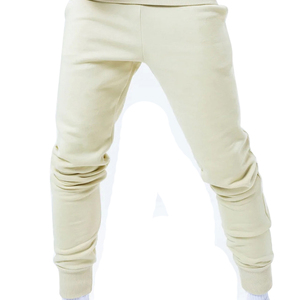 Survêtement pour homme en coton 100% léger, streetwear, impression de logo personnalisée, sweat-shirt streetwear avec pantalon - Product Image 5