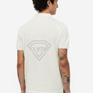 Polo con dobladillo curvo de estilo clásico para hombre, camiseta ligera de secado rápido para golf y tenis, camiseta Polo de talla grande disponible - Product Image 2