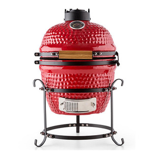 BG08 AUPLEX 13 "Black Kamado BBQ Grill, <span class=keywords><strong>Asador</strong></span> de <span class=keywords><strong>ahumador</strong></span> de carbón al aire libre <span class=keywords><strong>para</strong></span> acampar, cocinar en el jardín y barbacoa en el patio - Product Image 5