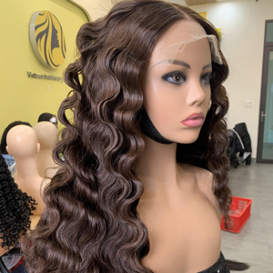 Pelucas onduladas disponibles, 8 a 32 pulgadas, hechas de cabello humano 100% Real, precio al por mayor - Product Image 1