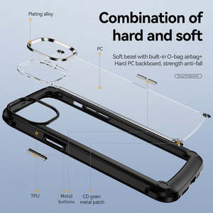 เคสใสกันกระแทกสำหรับ iPhone 14 6.1 นิ้ว และ iPhone 13 6.1 นิ้ว ใช้ได้กับ iPhone 16E/17E (บรรจุภัณฑ์ขายปลีก) สีม่วง - Product Image 4