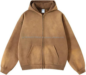 Sudadera con Capucha Extra Grande para Hombre, 100% Algodón, 360 g/m², Ropa Urbana de Alta Calidad, Bordada, Personalizada, Informal, para Invierno - Product Image 1