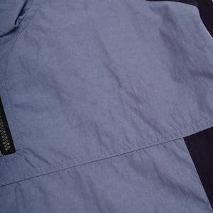 Servicio OEM al por mayor 100% Nylon arrugado malla forro correr impermeable a prueba de viento personalizado Anorak chaqueta cortavientos hombres - Product Image 5