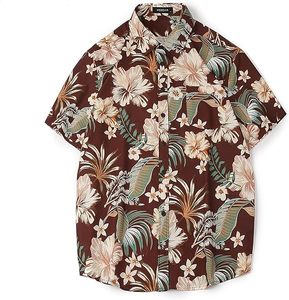 ชุดวอร์มผู้ชาย ชุดกางเกงขาสั้น เสื้อเชิ้ตติดกระดุมลำลอง กางเกงขาสั้น ชุดออกกำลังกาย ชุดกีฬา ชุดลำลองสไตล์ฮาวาย ชุดฤดูร้อน กางเกงขาสั้นใส่สบาย - Product Image 2