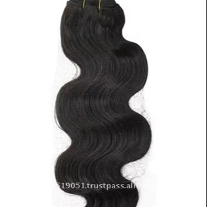 EXTENSIONS DE CHEVEUX HUMAINS CRUS INDIENS BOUCLÉS TEMPLE INDIEN REMY DE L'USINE DE L'INDE DU SUD PRIX DE GROS BON MARCHÉ - Product Image 1