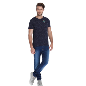 Camisetas informales de manga corta con cuello redondo a la moda de la mejor calidad para hombre, de talla grande colección de verano, 100% algodón transpirable y bajo MOQ - Product Image 2