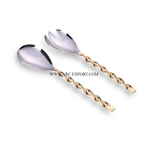 Servidor de pastel de mesa pulido con espejo brillante hecho a mano de calidad de lujo y cuchillo diseño moderno Decoración de mesa de boda Servidor de pastel - Product Image 1