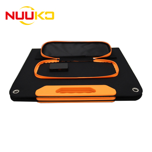NUUKO-Panel solar plegable portátil de 60W, ETFE de 2 pliegues para batería de teléfono, paneles solares plegables para exteriores - Product Image 3