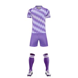 Maillots de football 24/25 personnalisés blancs Kits de football d'équipe Vêtements de football de qualité supérieure - Product Image 4