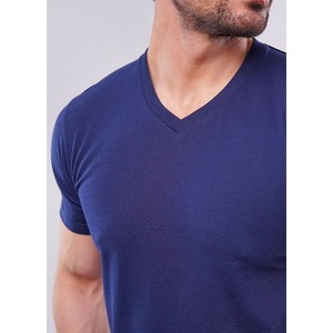 เสื้อยืดผ้าฝ้าย100% ผู้ชายแขนสั้นระบายอากาศได้ดีปักลายดิจิตอล - Product Image 2