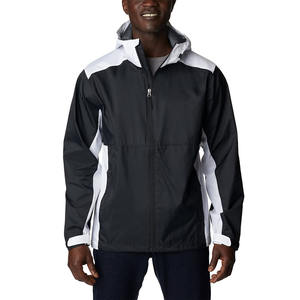 Chaqueta Cortavientos Personalizada para Hombre, Talla Grande, Estilo Ligero, Transpirable, Impermeable, Mangas Regulares, 2026 - Product Image 1