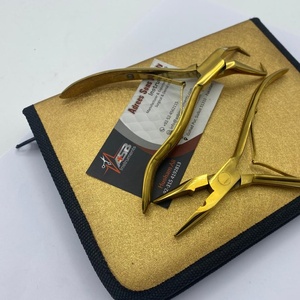 Kit d'outils de pinces professionnelles en microbilles plaquées or de qualité supérieure pour enlever les microbilles avec logo personnalisé - Product Image 2