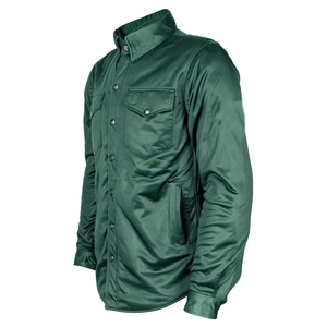 Chemise de protection de moto pour hommes avec chemise en Kevlar approuvée CE pour la protection et les zones rembourrées jaunes - Product Image 4