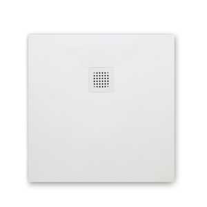 Milano White 80x80 Square Resin <b>Shower</b> <b>Tray</b> Elegant Basins Product - Product Image 4