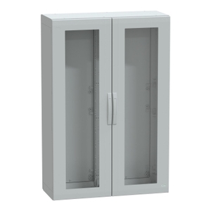 สำหรับ SCHNEIDER ELECTRIC NSYPLA15104TG ตู้เก็บอุปกรณ์อิเล็กทรอนิกส์แบบตั้งพื้น ประตูกระจก ปิดผนึกอย่างสมบูรณ์ - Product Image 1