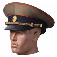 Casquettes de qualité supérieure personnalisées pour le rang d'officier, chapeaux doux et confortables avec un design et un logo personnalisés, qualité supérieure
