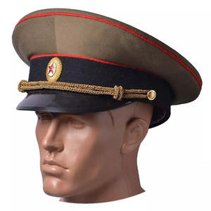 Casquettes de qualité supérieure personnalisées pour le rang d'officier, chapeaux doux et confortables avec un design et un logo personnalisés, qualité supérieure - Product Image 4