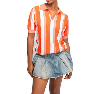 Nouvel été élégant pour polo pour hommes 100% coton grande taille vêtements de sport décontractés avec motif imprimé - Product Image 5