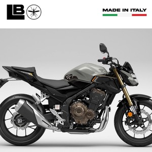 Autocollants de protection latérale de réservoir 3D sur mesure avec logo pour moto Honda CB500F 2019-23 - Product Image 3