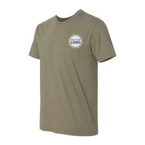 Jersey Next Level Unisexe CVC T-shirt à col rond Vert olive T-shirts - Product Image 2