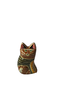 Décoration de Pâques faite à la main, poupée de chat de Pâques faite à la main, poupée de Pâques écologique - Product Image 5