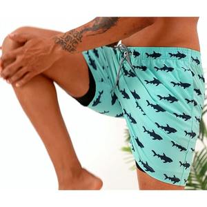 Quick Dry <b>Swim</b> Surf Beach <b>Board</b> <b>Shorts</b> for Men Custom Logo Summer Wear Mesh Lining Elastic Waist Surf <b>Trunks</b> - Product Image 5