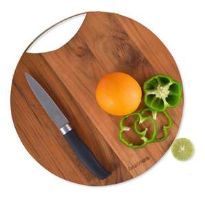 Durable Venta caliente Múltiples especificaciones Bloques de cortar de madera natural Utensilios de cocina Tabla de cortar de madera de acacia - Product Image 1