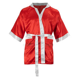 2025 nuevo producto caliente de alta calidad vestido de boxeo hecho en Pakistán 2025 BATA DE BOXEO - Product Image 1
