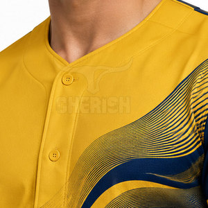 Ensemble de tenue de baseball ajustée, kit sportif, uniforme de baseball à séchage rapide, uniforme de baseball de qualité supérieure - Product Image 6