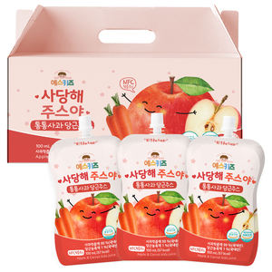 Jus de pomme pulpy Yeskids NFC 100 ml x 20 unités Jus frais naturel pour enfants - Product Image 5