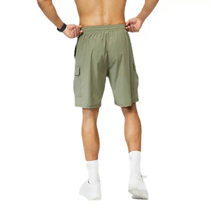 Summer Casual Mens <b>Shorts</b> <b>Slim</b> <b>Fit</b> Lightweight Straight <b>Cargo</b> Pocket - Product Image 3