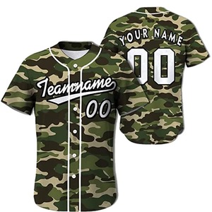 ชุดกีฬาแขนสั้นที่ใช้งานได้ชุดทีมซอฟต์บอลแนวสตรีทเบสบอลชุดเสื้อผ้าเจอร์ซีย์ทีมชุดหมายเลขชื่อทีม - Product Image 2