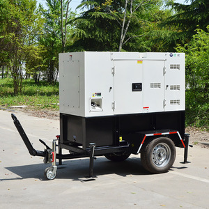 Générateur diesel portable 15kVA boîtier super silencieux alimentation de secours mobile pour l'extérieur résidentiel et un usage professionnel - Product Image 2