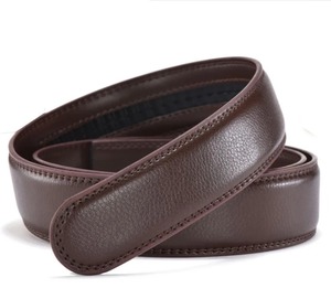 Venta al por mayor de moda cintura vaca ocultar hombres cinturones de cuero genuino - Product Image 3