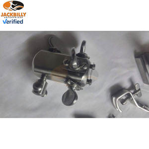 Ensemble de rétracteurs cérébraux manuels LEYLA en acier de haute qualité, à maintien automatique, avec plusieurs bras et lames, kit d'instruments neurochirurgicaux, CE - Product Image 5