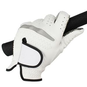 Nouveauté Gants de golf en cuir de mouton véritable de qualité supérieure personnalisés Fournisseur Gants de golf respirants avec logo personnalisé - Product Image 6
