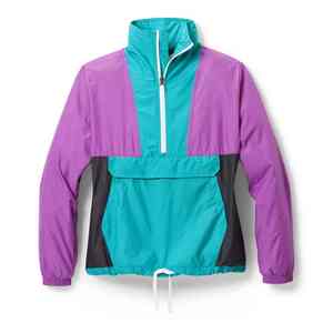 Chaqueta Cortavientos Impermeable para Mujer, Talla Grande, con Logotipo Personalizado, Tejido de Poliéster, Protección contra el Viento y el Agua, Talla XS - Product Image 1