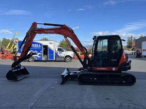 Kubota-Miniexcavadora sobre orugas, accesorio de cubo de peso operativo de 5 toneladas, caja de cambios, PLC Huade, novedad de 2017 - Product Image 3